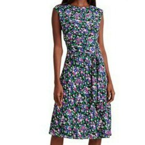 New Lauren Ralph Lauren Sz 8 Dress A-Line Floral